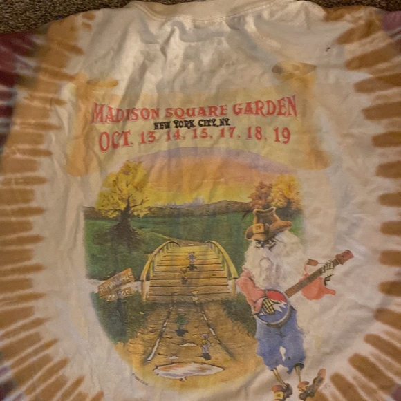 VINTAGE #Gratefuldead #shirt  #ripvanwinkle #fallcolors 2 XL - Picture 3 of 5